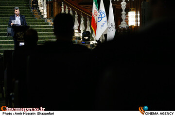 سخنرانی محمد خزاعی در مراسم اختتامیه سی و هشتمین جشنواره بین‌المللی فیلم کوتاه تهران