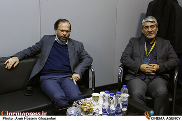 محمد حمیدی مقدم و سیدسلیم غفوری در نخستین روز پانزدهمین جشنواره «سینماحقیقت»