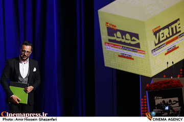 محمد سلوکی در مراسم اختتامیه پانزدهمین جشنواره بین المللی «سینماحقیقت»