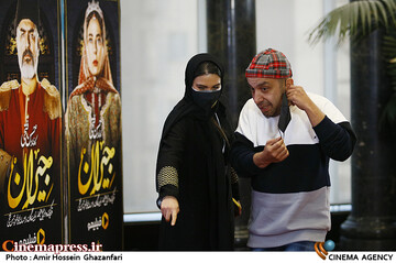 عباس جمشیدی فر در اکران خصوصی سریال «جیران»