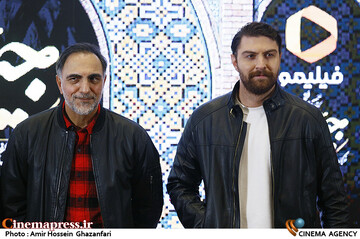 امیرحسین و حسن فتحی در اکران خصوصی سریال «جیران»