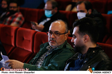 داوود بیدل در مراسم قرعه کشی نمایش فیلم‌های چهلمین جشنواره فیلم فجر