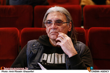 علی شاه حاتمی در مراسم قرعه کشی نمایش فیلم‌های چهلمین جشنواره فیلم فجر
