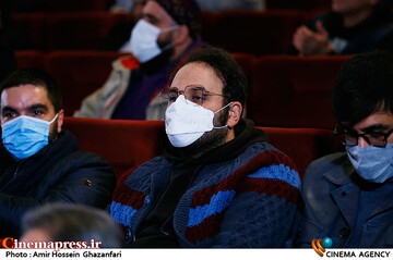 محمدحسین مهدویان در مراسم قرعه کشی نمایش فیلم‌های چهلمین جشنواره فیلم فجر