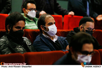 امیر بنان در مراسم قرعه کشی نمایش فیلم‌های چهلمین جشنواره فیلم فجر