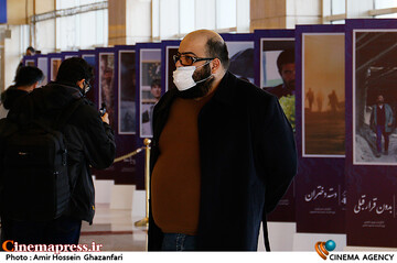 مرتضی علی عباس میرزایی در اولین روز چهلمین جشنواره فیلم فجر