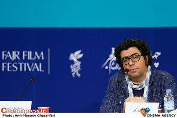 مجید برزگر در نشست خبری فیلم سینمایی«بیرو»