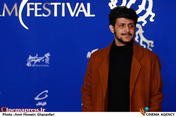 متین حیدری نیا در دومین روز چهلمین جشنواره فیلم فجر
