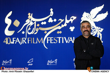 پژمان جمشیدی در دومین روز چهلمین جشنواره فیلم فجر
