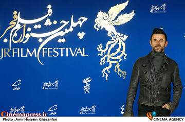 امین حیایی در سومین روز چهلمین جشنواره فیلم فجر