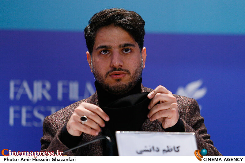 کاظم دانشی در نشست خبری فیلم سینمایی«علفزار»