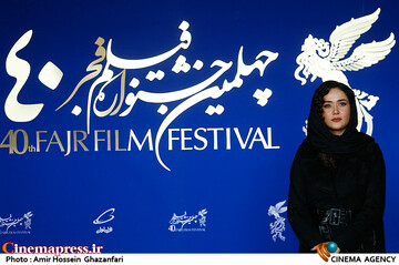 پریناز ایزدیار در چهارمین روز چهلمین جشنواره فیلم فجر