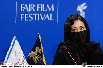 پریناز ایزدیار در نشست خبری فیلم سینمایی «ملاقات خصوصی»