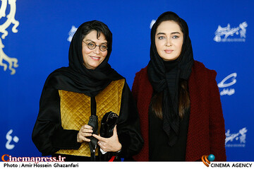 نیکی کریمی و منیر قیدی در پنجمین روز چهلمین جشنواره فیلم فجر