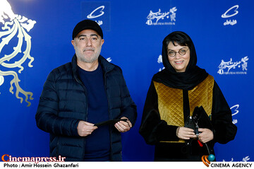 منیر قیدی و محمدرضا منصوری در پنجمین روز چهلمین جشنواره فیلم فجر