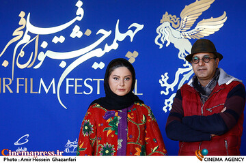 امین میری و سولماز غنی در ششمین روز چهلمین جشنواره فیلم فجر