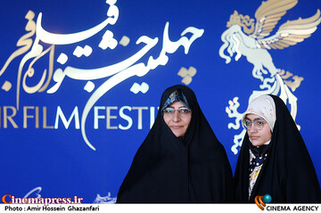 آرمیتا رضایی نژاد و شهره پیرانی در ششمین روز چهلمین جشنواره فیلم فجر