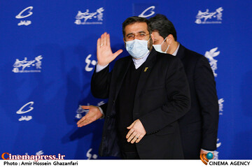بازدید محمدمهدی اسماعیلی وزیر فرهنگ و ارشاد اسلامی از چهلمین جشنواره فیلم فجر