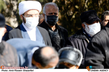 سیداحمد میرعلایی در مراسم تشییع پیکر مرحوم «علیرضا سجادپور»