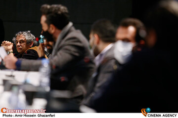 کیوان مقدم در نشست خبری فیلم سینمایی «بدون قرار قبلی»