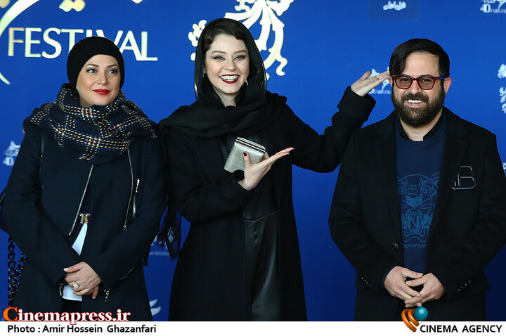 هومن سیدی، شادی کرم‌رودی و طناز طباطبایی در هشتمین روز چهلمین جشنواره فیلم فجر
