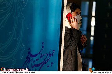 شادی کرم رودی در نهمین روز چهلمین جشنواره فیلم فجر