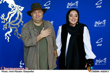 نرگس محمدی و علی اوجی در نهمین روز چهلمین جشنواره فیلم فجر