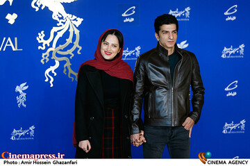 مهدی صباغی و شیرین اسماعیلی در نهمین روز چهلمین جشنواره فیلم فجر