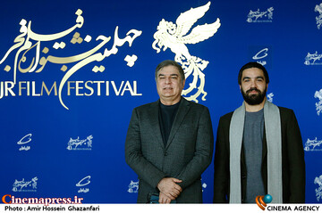 علی حضرتی و علی سرتیپی در نهمین روز چهلمین جشنواره فیلم فجر