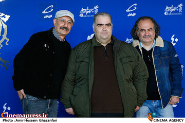 کیوان علیمحمدی ، علی اکبر حیدری و سیاوش مفیدی در نهمین روز چهلمین جشنواره فیلم فجر