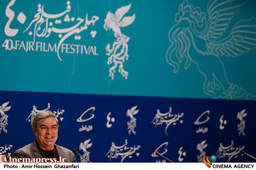 علی سرتیپی در نشست خبری فیلم سینمایی «شهرک»