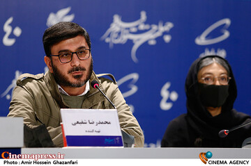 محمدرضا شفیعی در نشست خبری فیلم سینمایی «ضد»