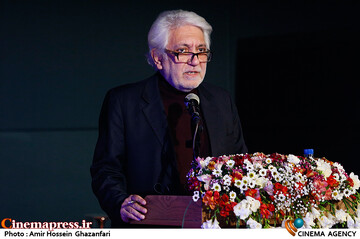 کامران ملکی در مراسم تجلیل از مالکین و سازندگان سالن‌های سینمایی سراسر کشور