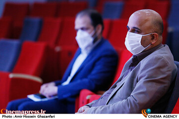مسعود نجفی در نشست خبری هشتمین جشنواره بین‌المللی فیلم شهر