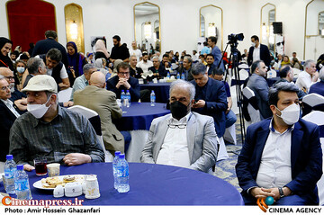 محمد خزاعی، محمدمهدی عسگرپور و جمال شورجه در اولین جشن کارگردانان سینمای ایران