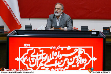 محمدرضا کریمی صارمی در نشست خبری دوازدهمین جشنواره بین‌المللی پویانمایی تهران