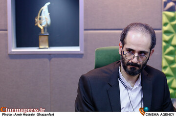 امیرحسین سمیعی در نشست خبری پنجمین جشنواره پرده‌خوانی و نقالی «نقالان علوی»