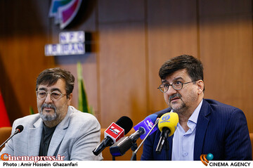 عبدالحمید احمدی در نشست رسانه‌ای سیزدهمین جشنواره فیلم و عکس ورزشی ایران