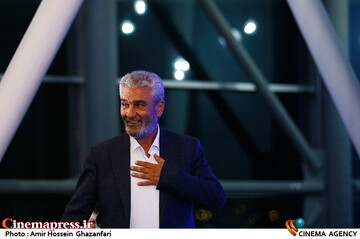 جعفر دهقان در مراسم افتتاحیه هشتمین جشنواره بین‌المللی فیلم شهر