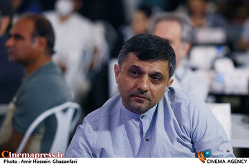 محمد روح الامین در مراسم افتتاحیه هشتمین جشنواره بین‌المللی فیلم شهر