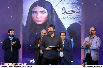 خیرالله تقیانی پور در مراسم افتتاحیه هشتمین جشنواره بین‌المللی فیلم شهر