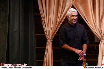 پژمان جمشیدی در اختتامیه سیزدهمین جشنواره بین‌المللی فیلم‌های ورزشی ایران