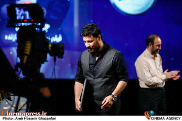 جواد عزتی در اختتامیه هشتمین جشنواره بین‌المللی فیلم شهر