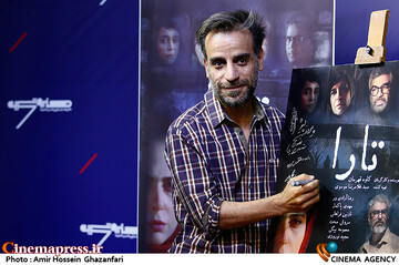 شهرام مکری در مراسم اکران فیلم سینمایی تارا