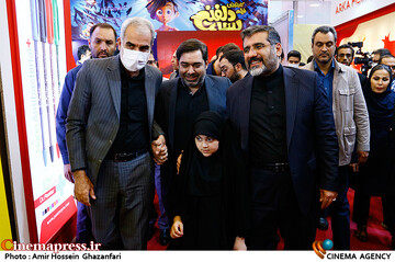 محمدمهدی اسماعیلی و یوسف نوری در مراسم افتتاحیه هشتمین جشنواره و نمایشگاه ایران نوشت