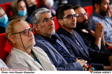 محمد حمیدی مقدم در دومین دوره اهدای نشان عالی خورشید
