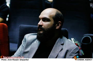 امیررضا مافی در مراسم اکران خصوصی فیلم سینمایی درخت خاموش
