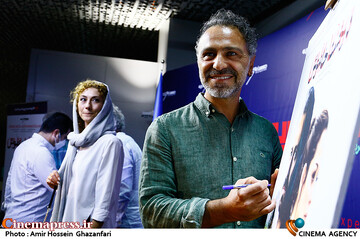 سردار اورچین در مراسم اکران خصوصی فیلم سینمایی درخت خاموش