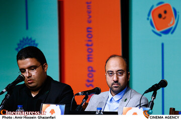 محسن مشرقی در نشست خبری رویداد ملی استاپ موشن