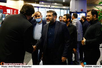 حضور محمدمهدی اسماعیلی وزیر فرهنگ و ارشاد اسلامی در سینما آزادی